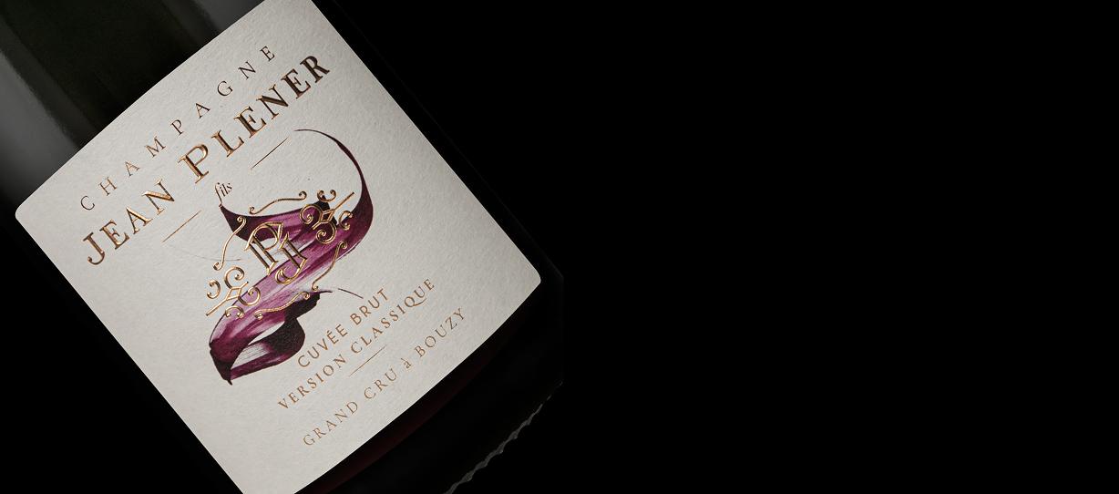 Etiquette cuvée classique Jean Plener