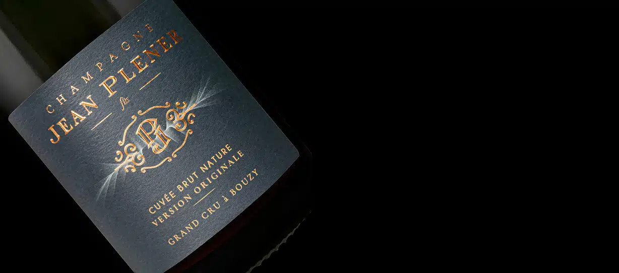 Etiquette cuvée originale Jean Plener