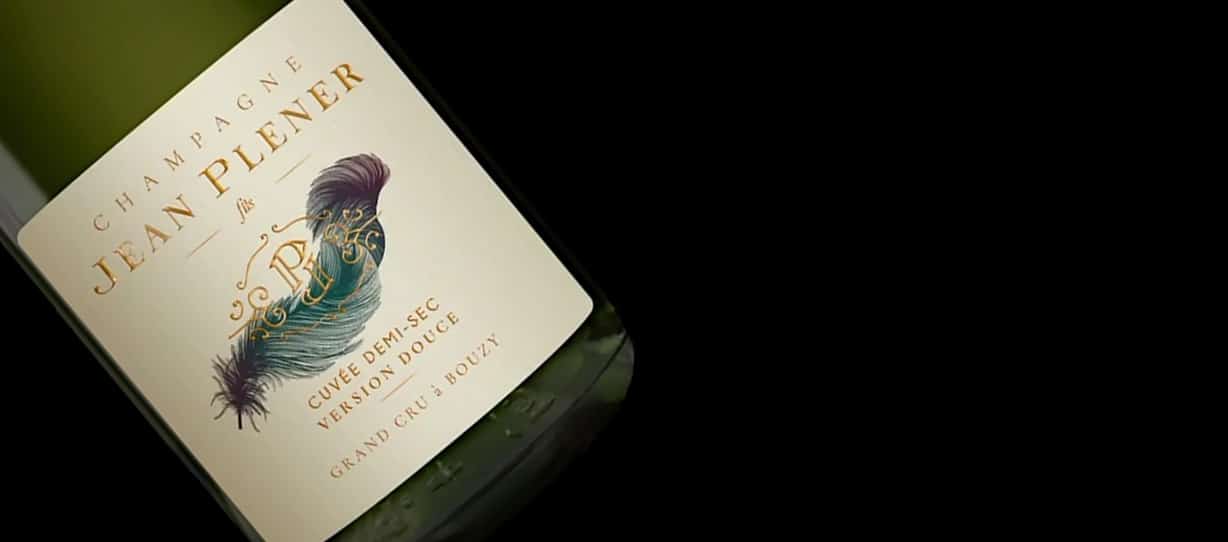 Etiquette cuvée douce Jean Plener